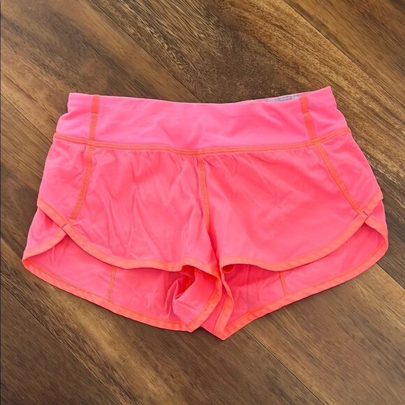 Ivivva by Lululemon Speedy Shorts- size 10 coral - Picture 1 of 3